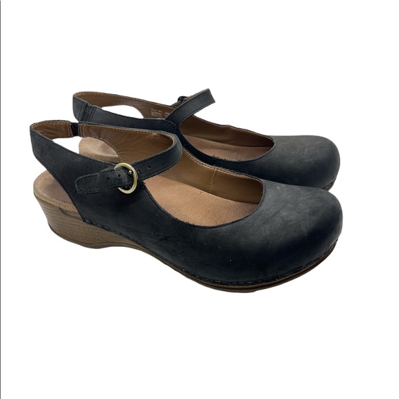 Dansko | Black | Professional Shoes | Mary Janes | Strappy | Open Heel | EU 41 - Picture 2 of 12